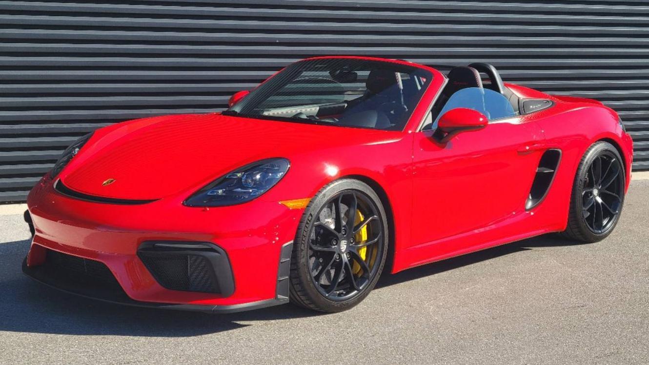 PORSCHE 718 BOXSTER SPYDER 2021 WP0CC2A80MS240146 image